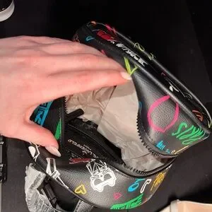 Karl Lagerfeld Maybelle Mini Backpack Black Multicolor Graffiti Karl Lagerfeld | Bags | Karl Lagerfeld Maybelle Mini  main image 2